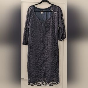 Garnet Hill Bohème Easy Lace Dress